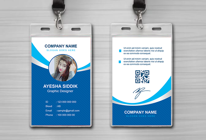 Standard ID Card Size The Creative BD